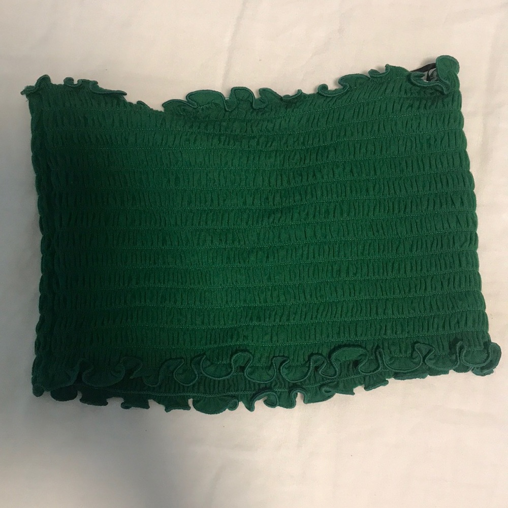 Cropped tube top sz medium